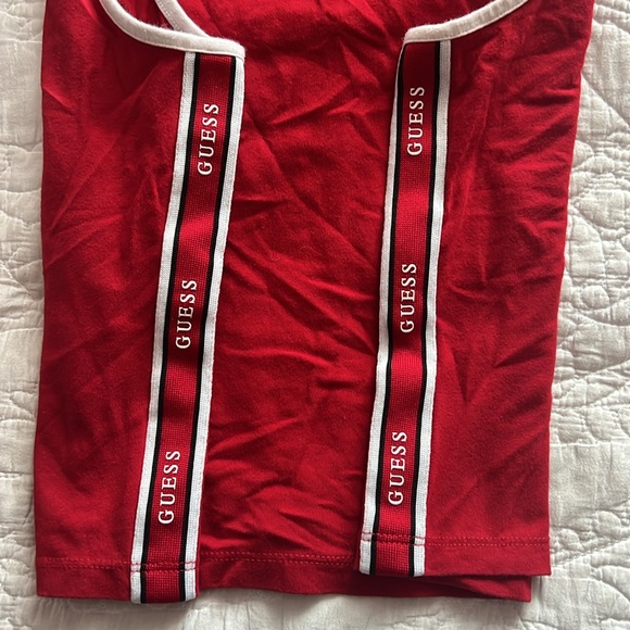 Cute Guess zipper crop top.  Lightly used, nothing wrong with it. - Picture 3 of 4